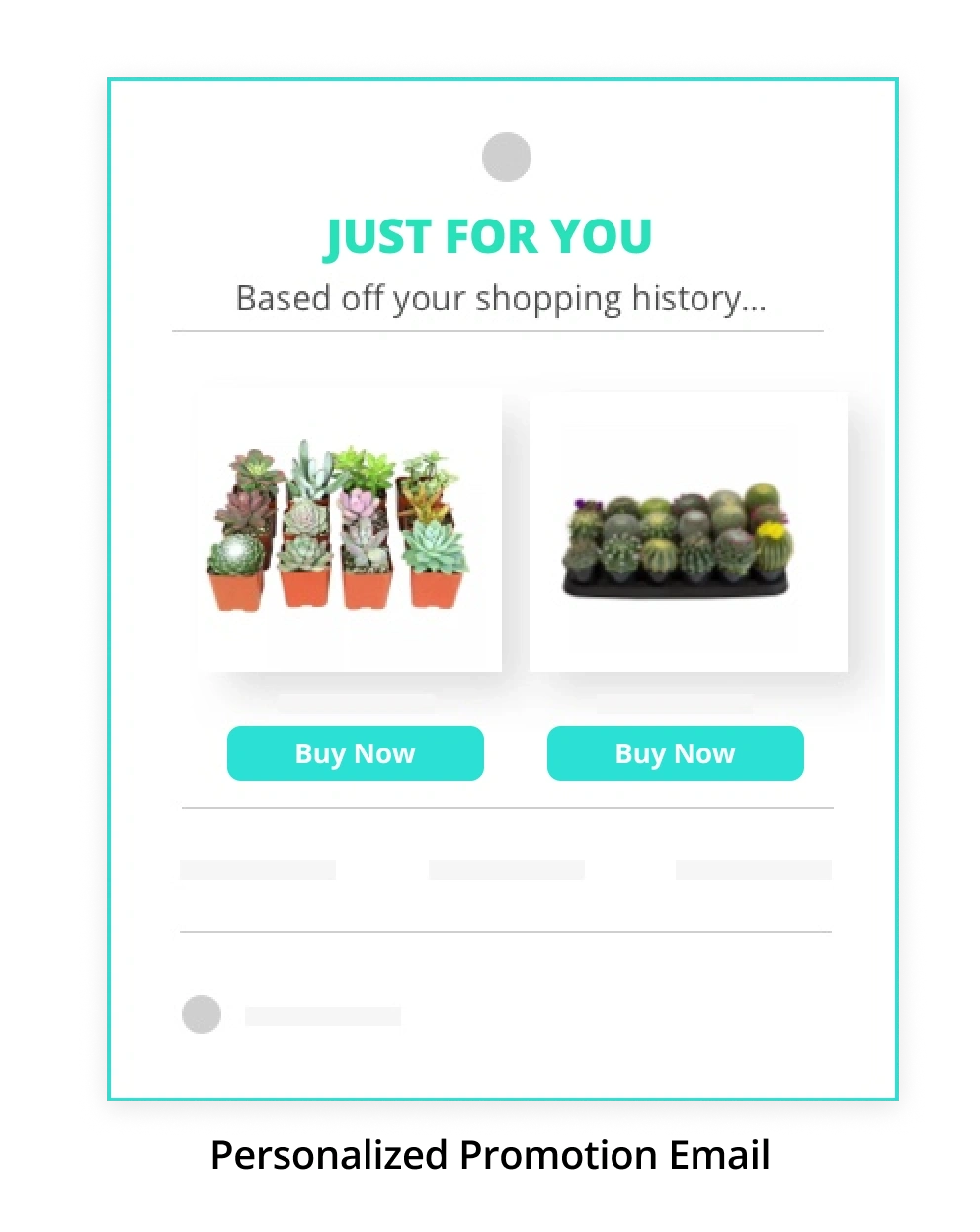 Retail Ecommerce Sales Growth Chart Promo Email