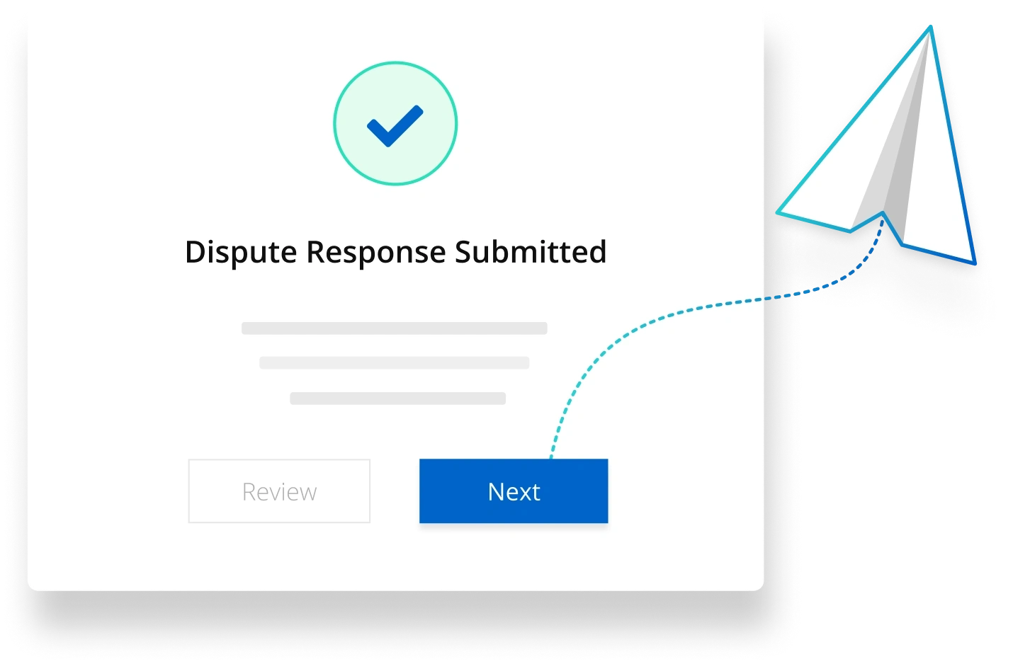Dispute Response Submitted