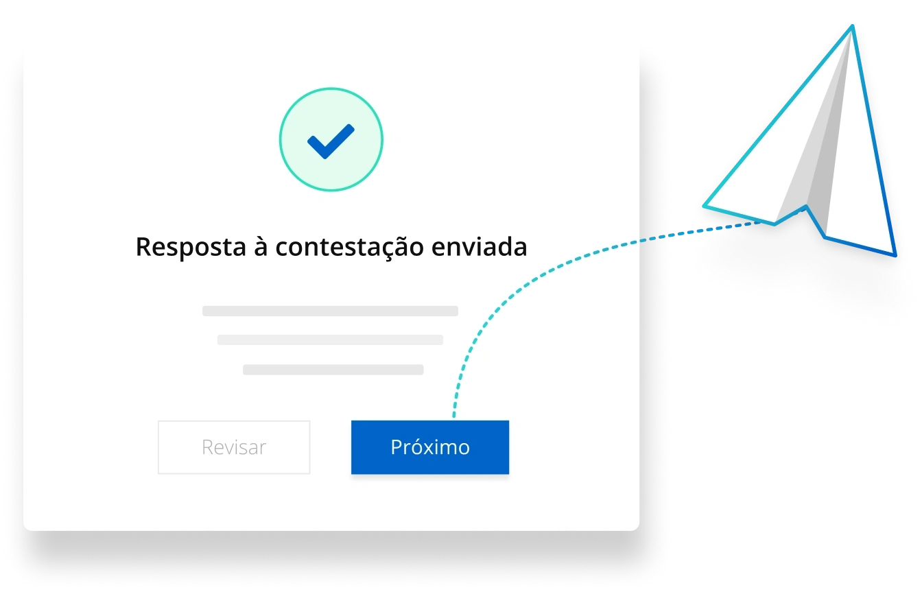 Resposta à contestação enviada