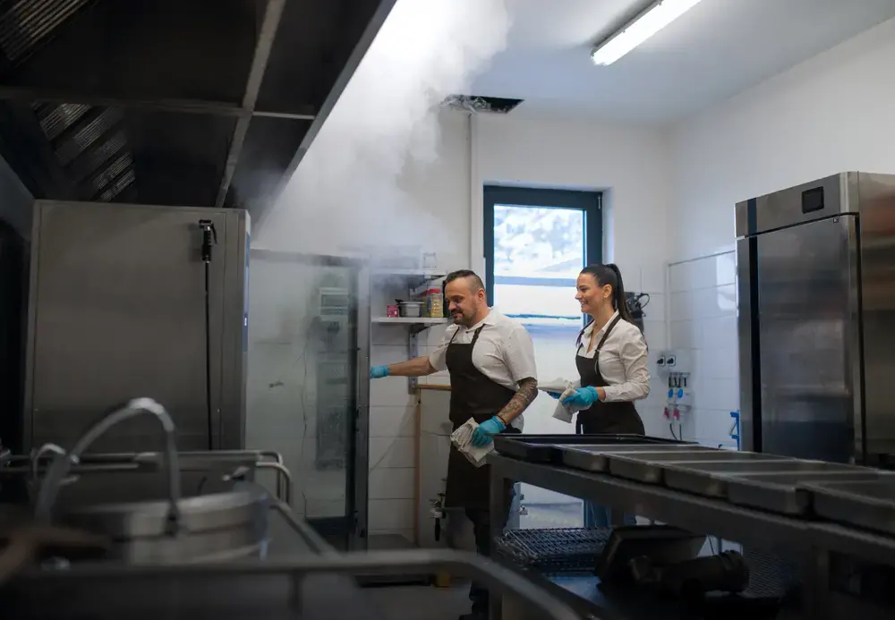 restaurant kitchen