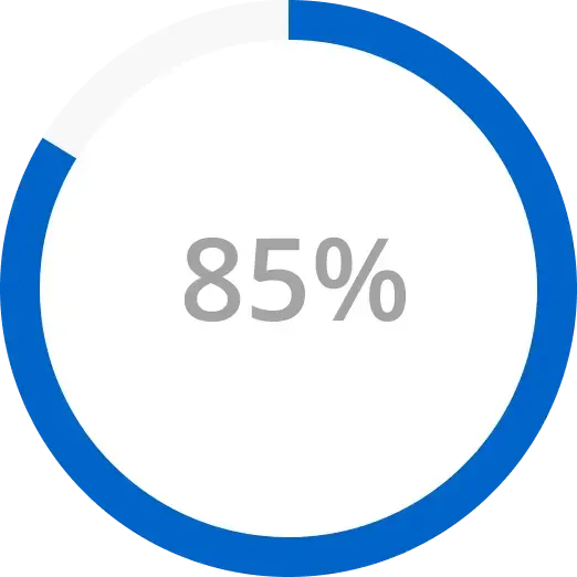 85%