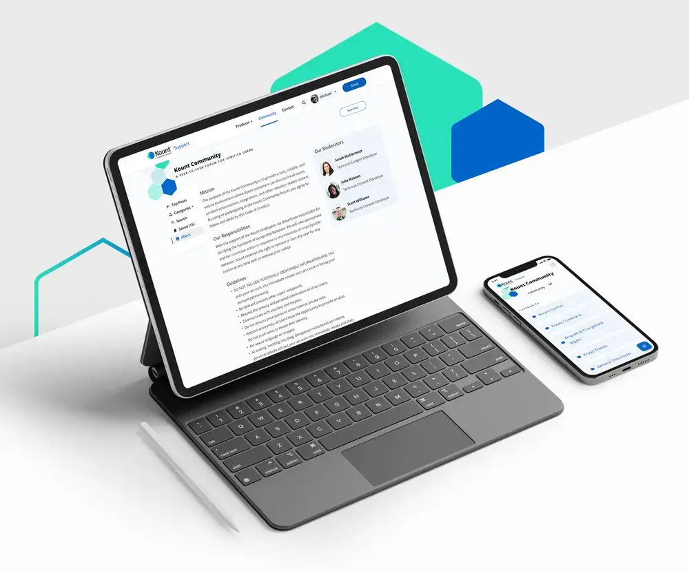 Kount Community About Page