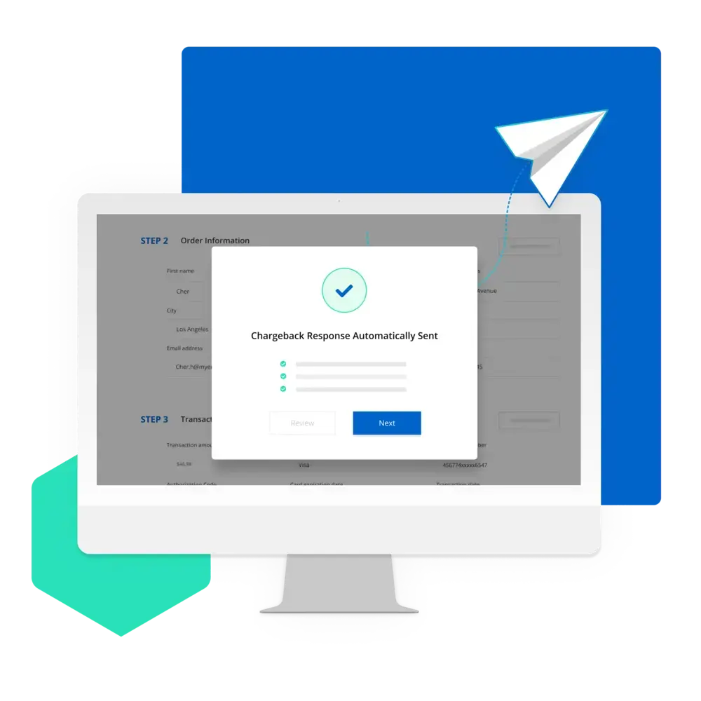 Chargeback Response Sent Image