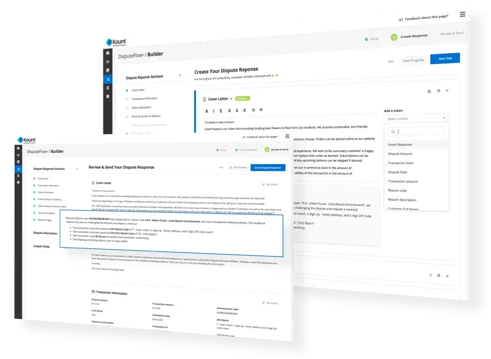 DisputeFlow Chargeback Response Builder