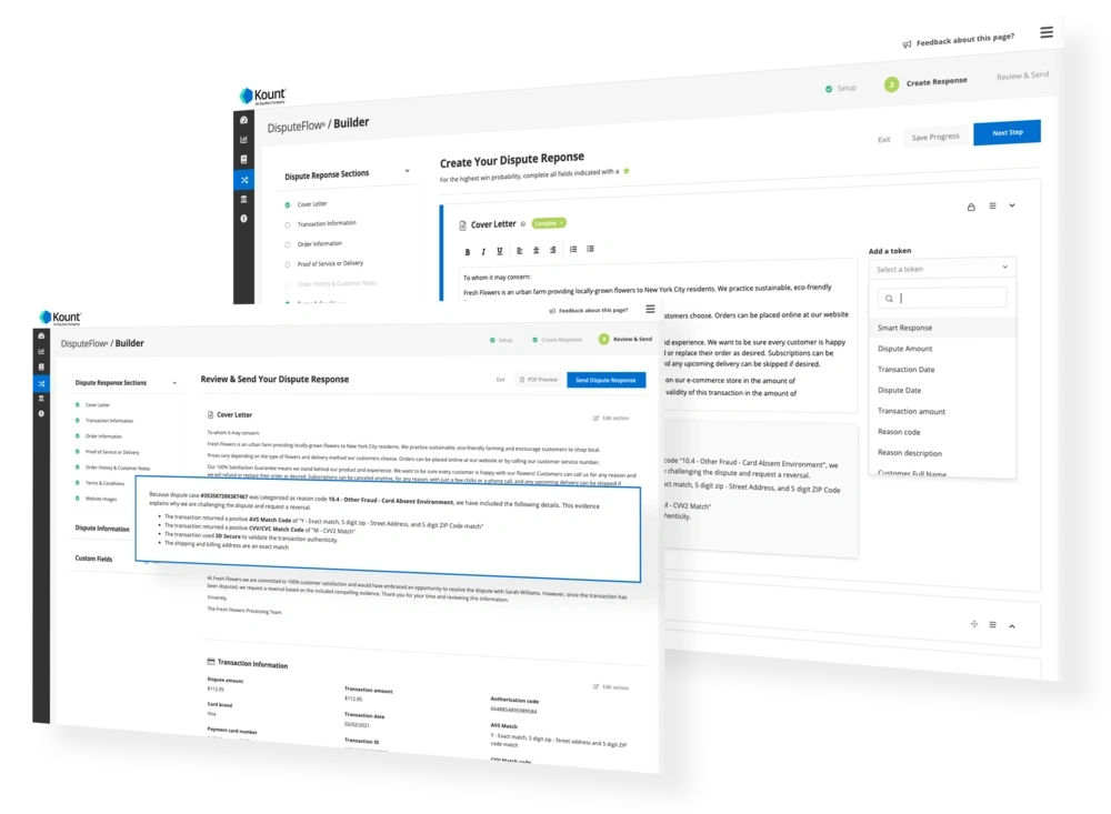 DisputeFlow Chargeback Response Builder