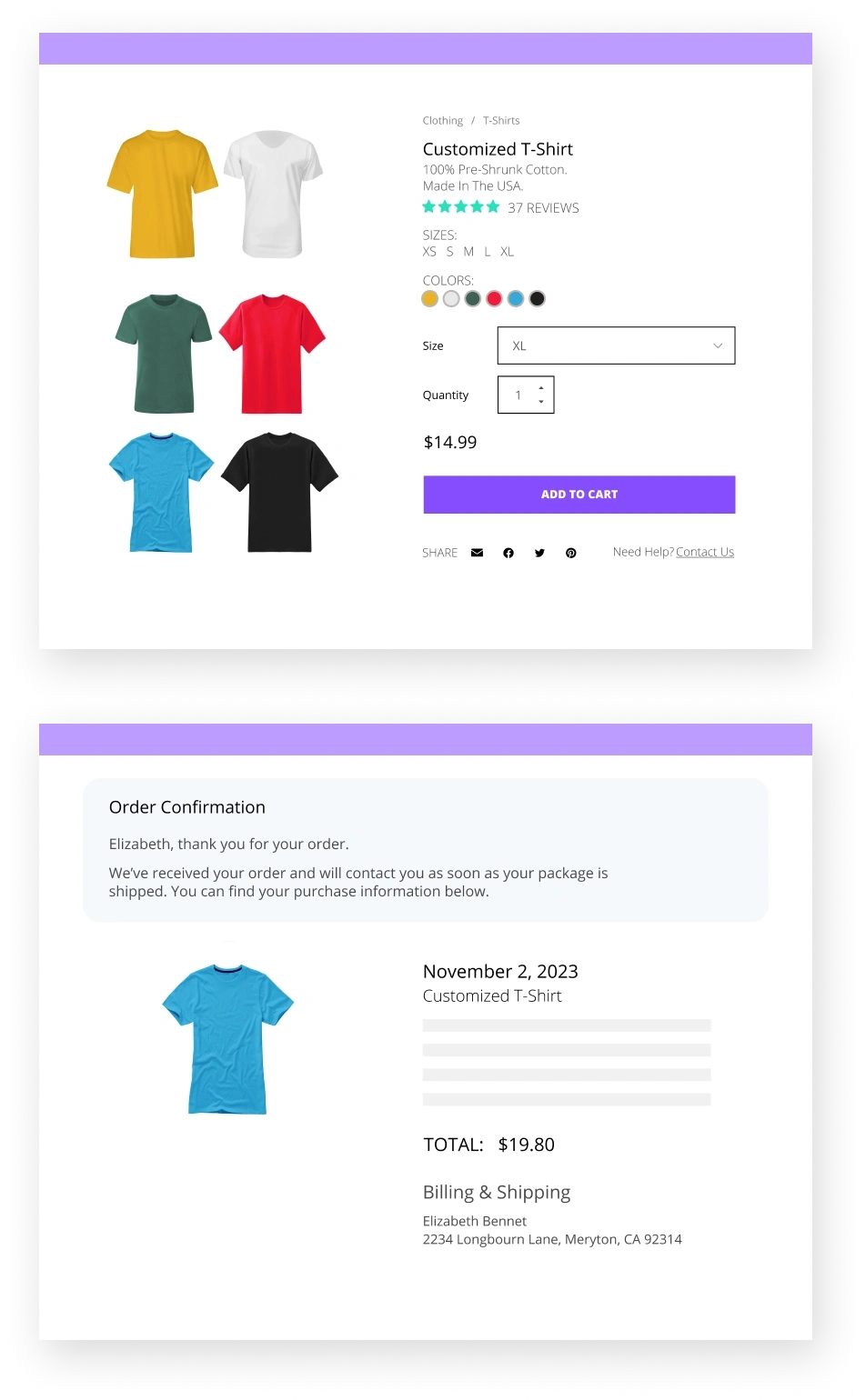 Website images