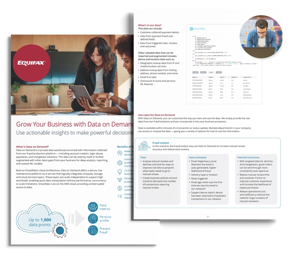 data on demand