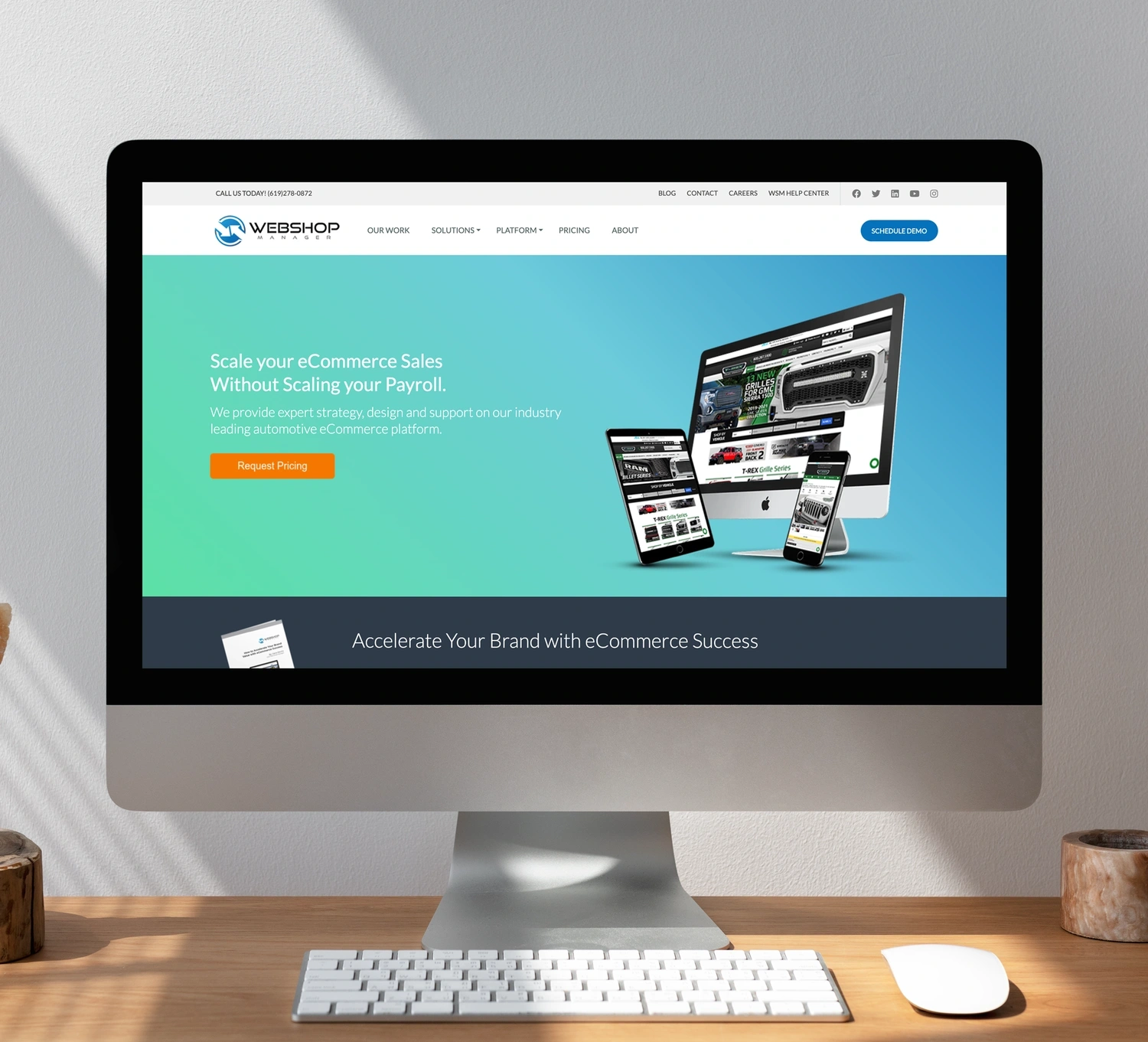 Web Shop Manger Hero